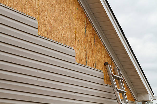 Professional Siding Inspection technician working in Alger, OH
